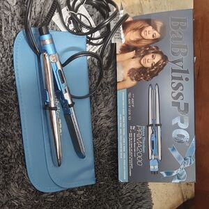 BaBylissPRO Blue Hair Straightener
